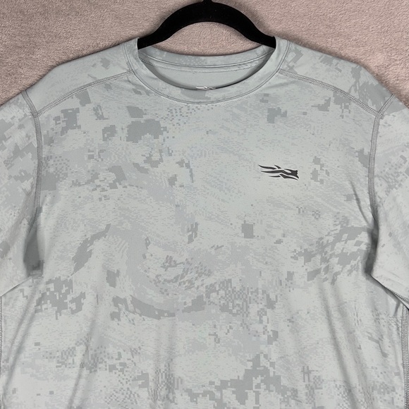 Sitka Radiant Long Sleeve Lightweight Crewneck Shirt Men's Medium Outdoor Camo - Picture 4 of 12